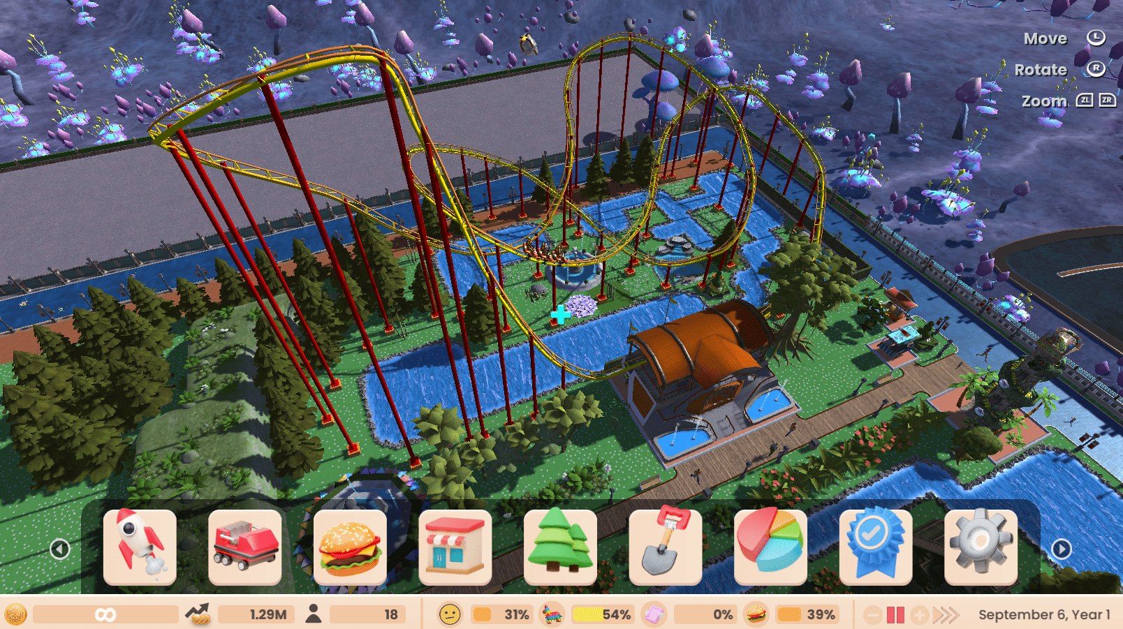 Rollercoaster Tycoon Adventures Deluxe (Playstation 4) 5056635604576