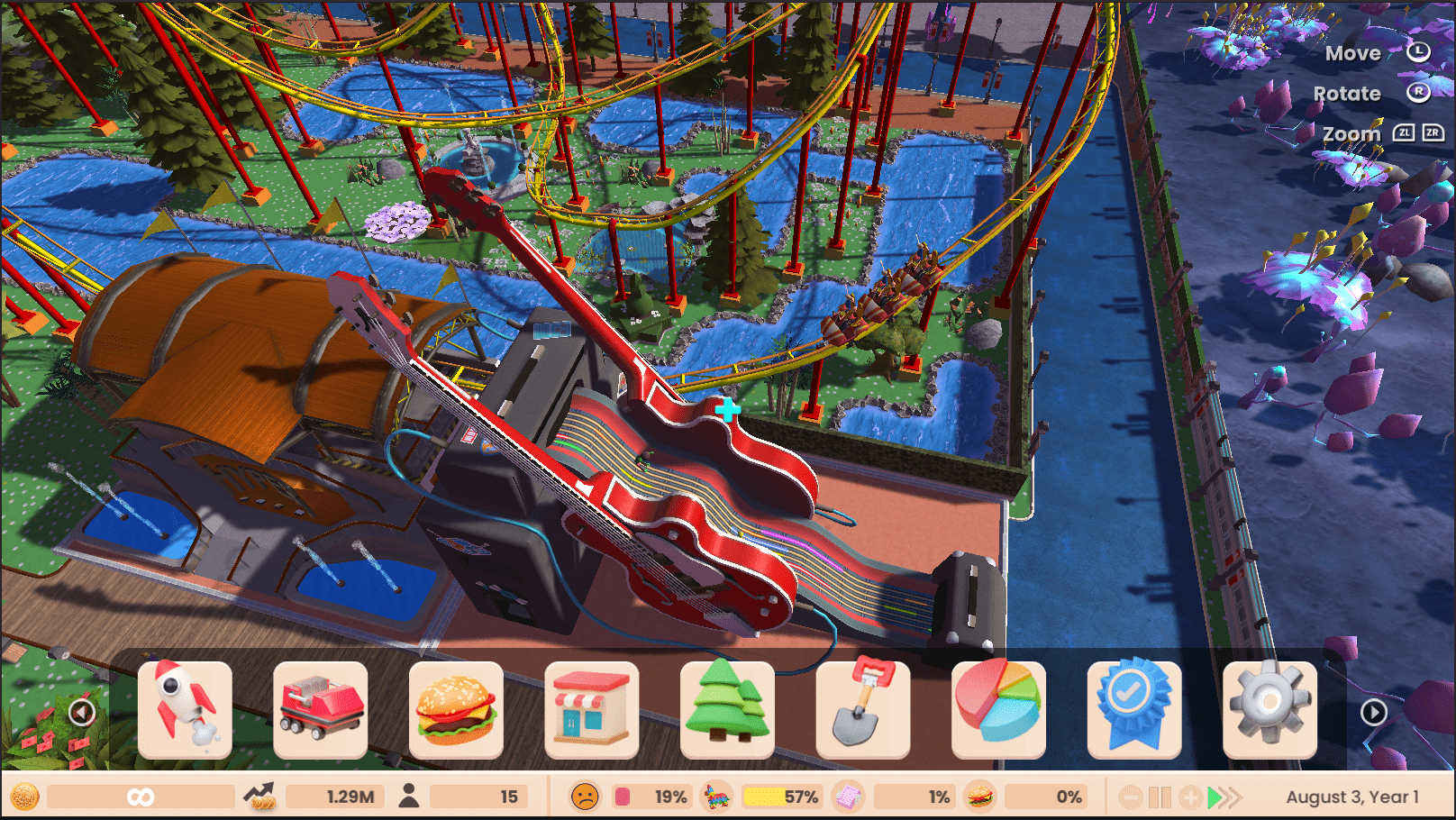 Rollercoaster Tycoon Adventures Deluxe (Playstation 4) 5056635604576