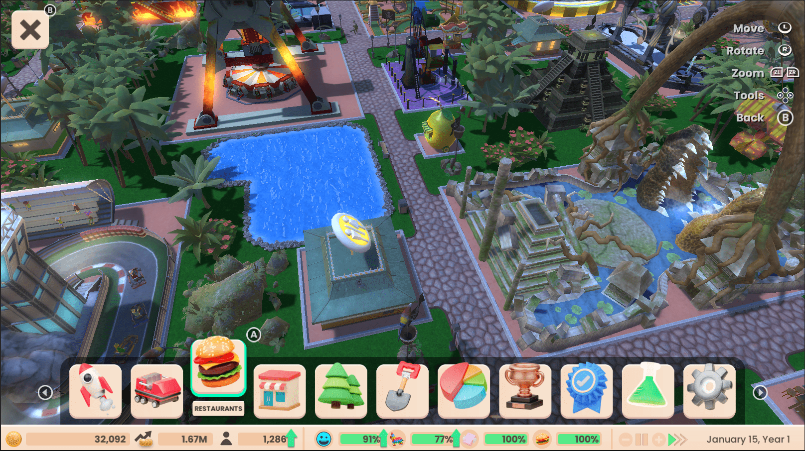 Rollercoaster Tycoon Adventures Deluxe (Playstation 4) 5056635604576
