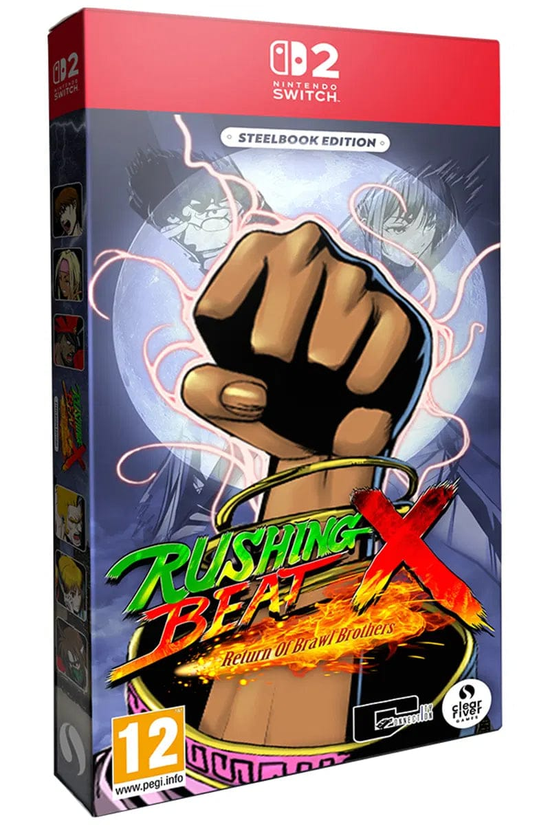 RUSHING BEAT X: Return of the Brawl Brothers - Steelbook Edition (Nintendo Switch 2) 7350002938041