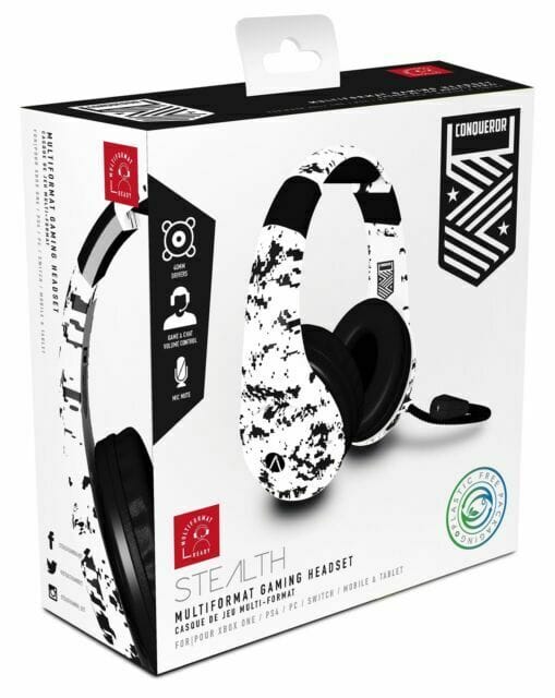 SLUŠALKE STEALTH CONQUEROR STEREO GAMING HEADSET MULTIFORMAT 5055269709312