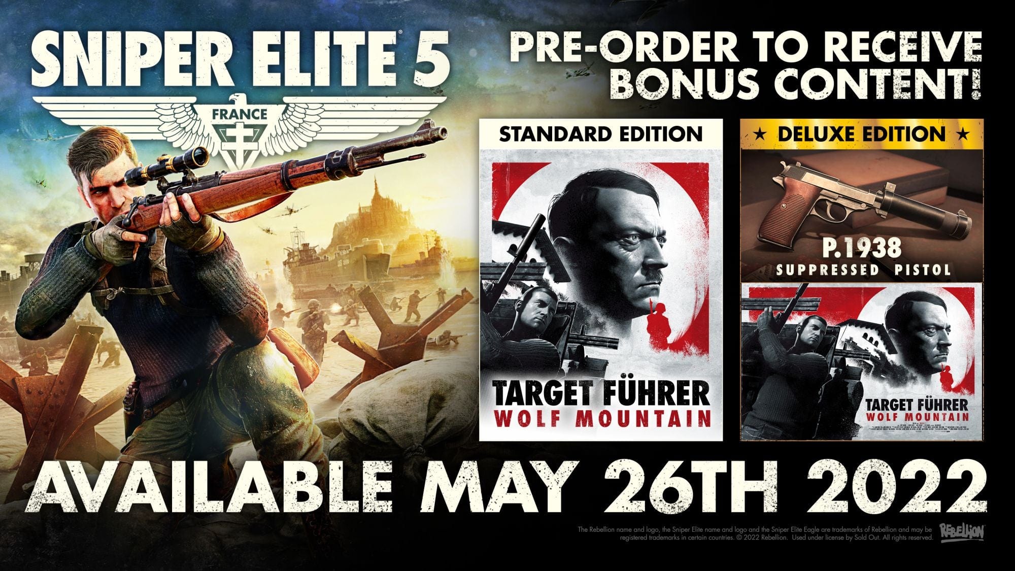 Sniper Elite 5 - Deluxe Edition (Playstation 4) 5056208814487