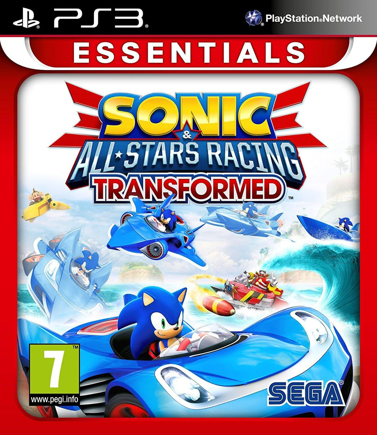 SONIC & ALL-STARS TRANSFORMED ESSENTIALS (Playstation 3) 5055277023332