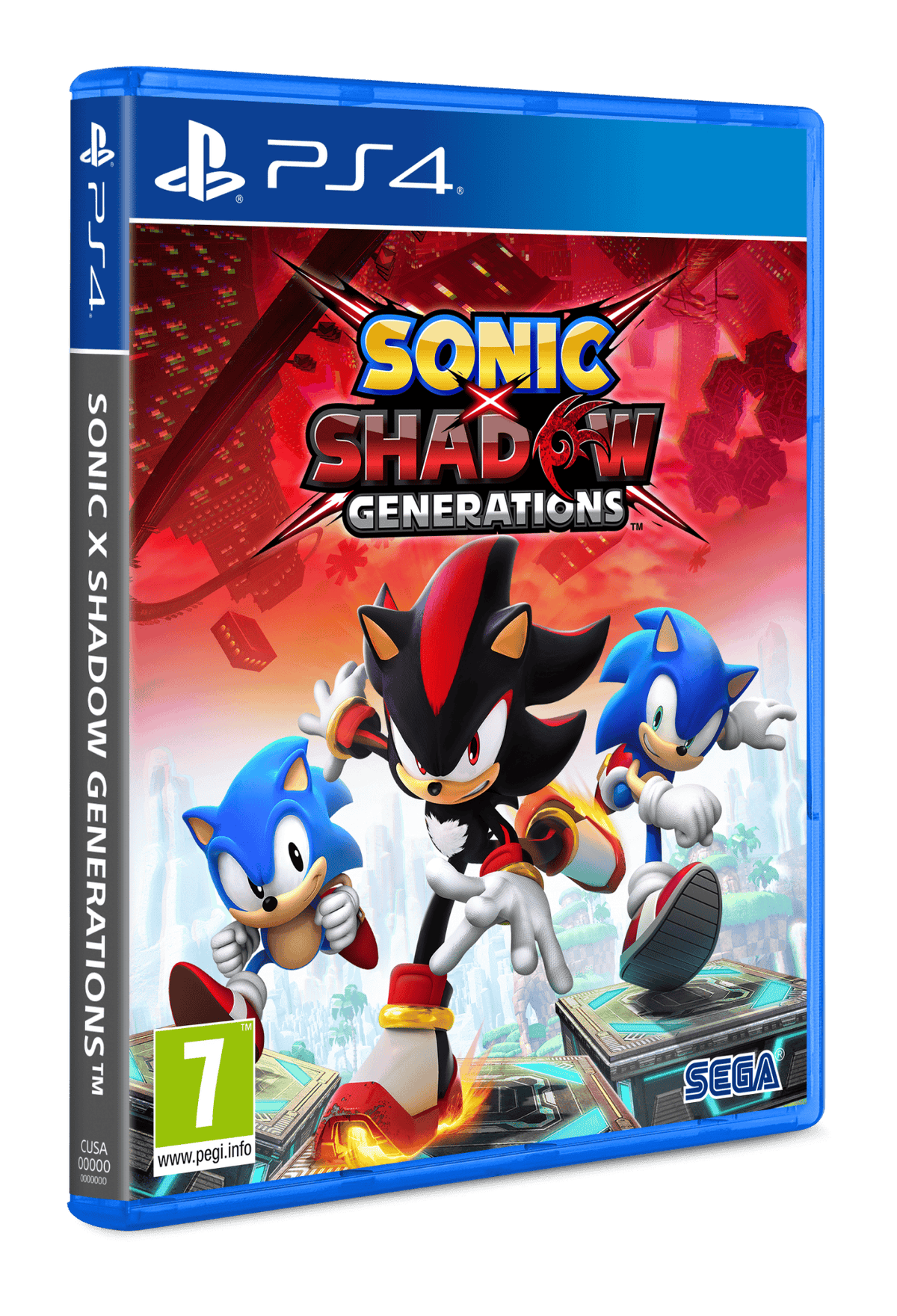 SONIC X SHADOW GENERATIONS (Playstation 4) 5055277055418