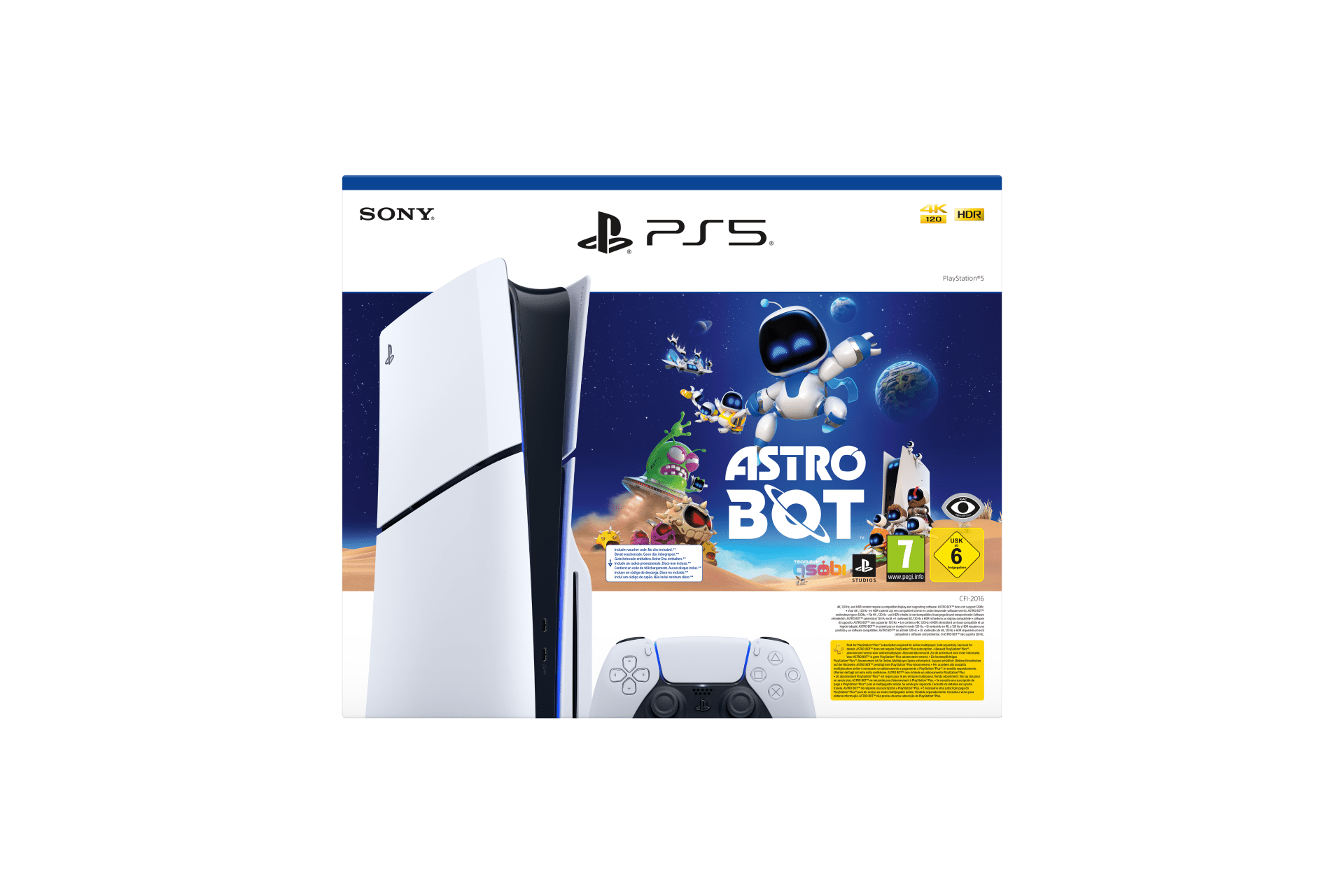 SONY Konzola Playstation PS5 Standard + Astrobot VCH 711719586739