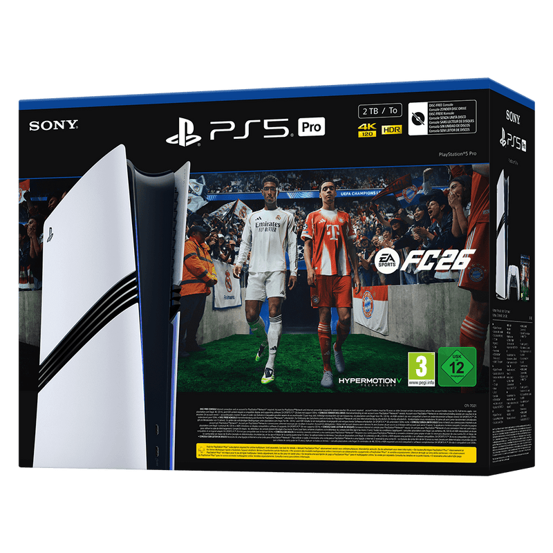 SONY PlayStation 5 Pro 2TB + FC26 711719024101