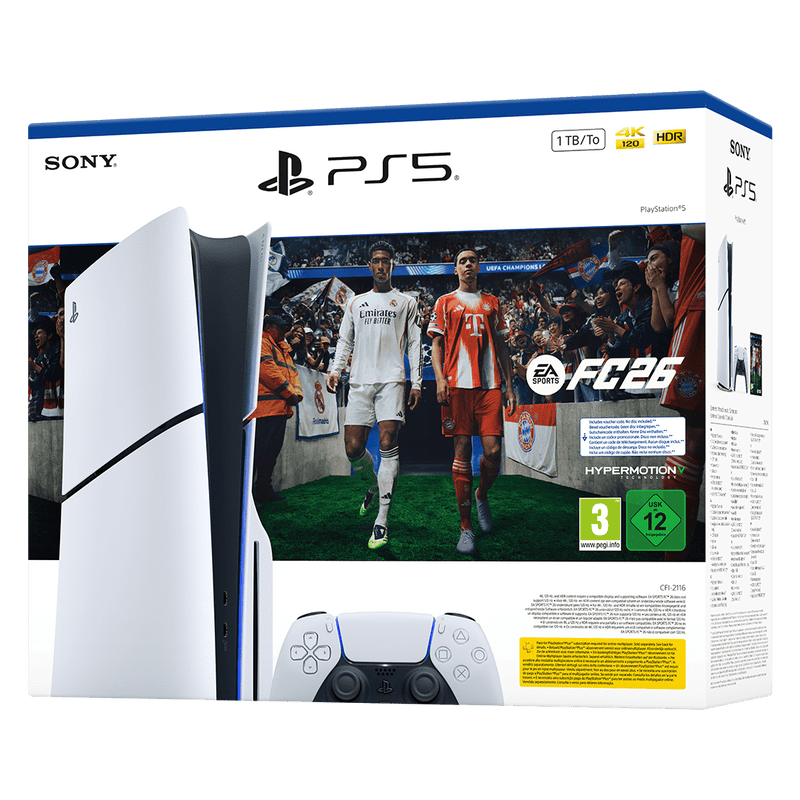 SONY PlayStation 5 standard 1TB + FC26 711719021827