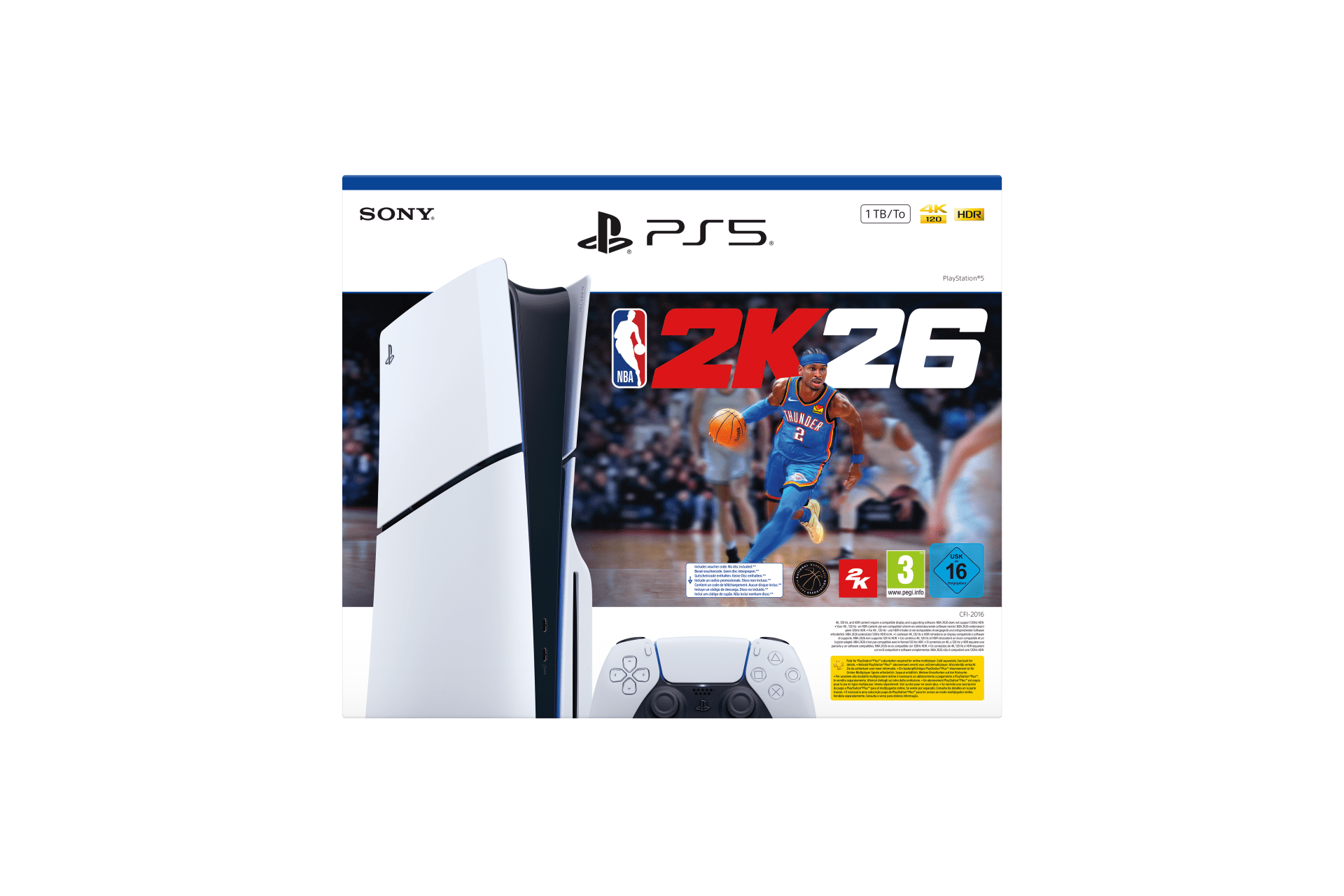 SONY Playstation 5 standard + NBA 2K26 711719020134