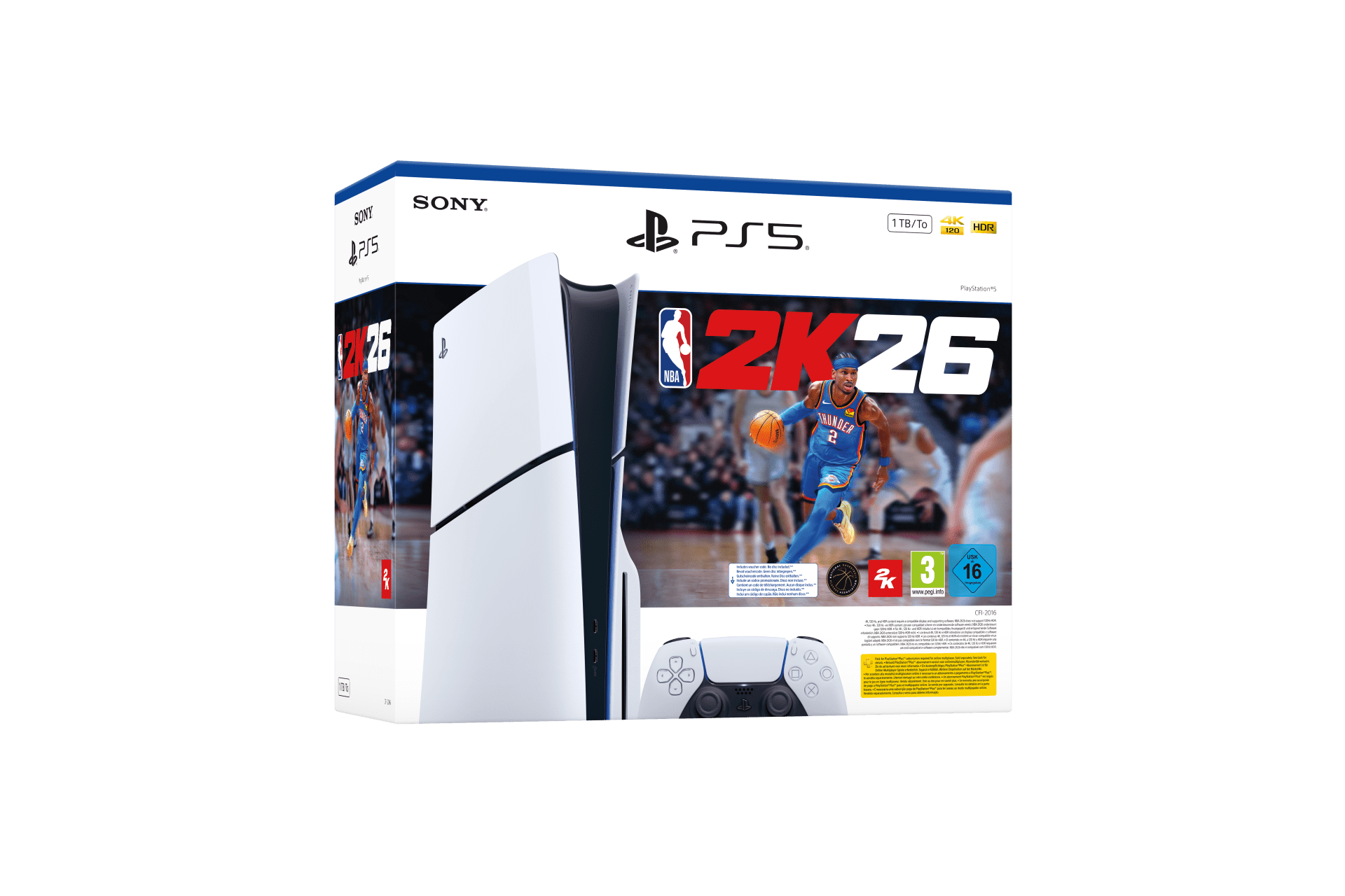SONY Playstation 5 standard + NBA 2K26 711719020134