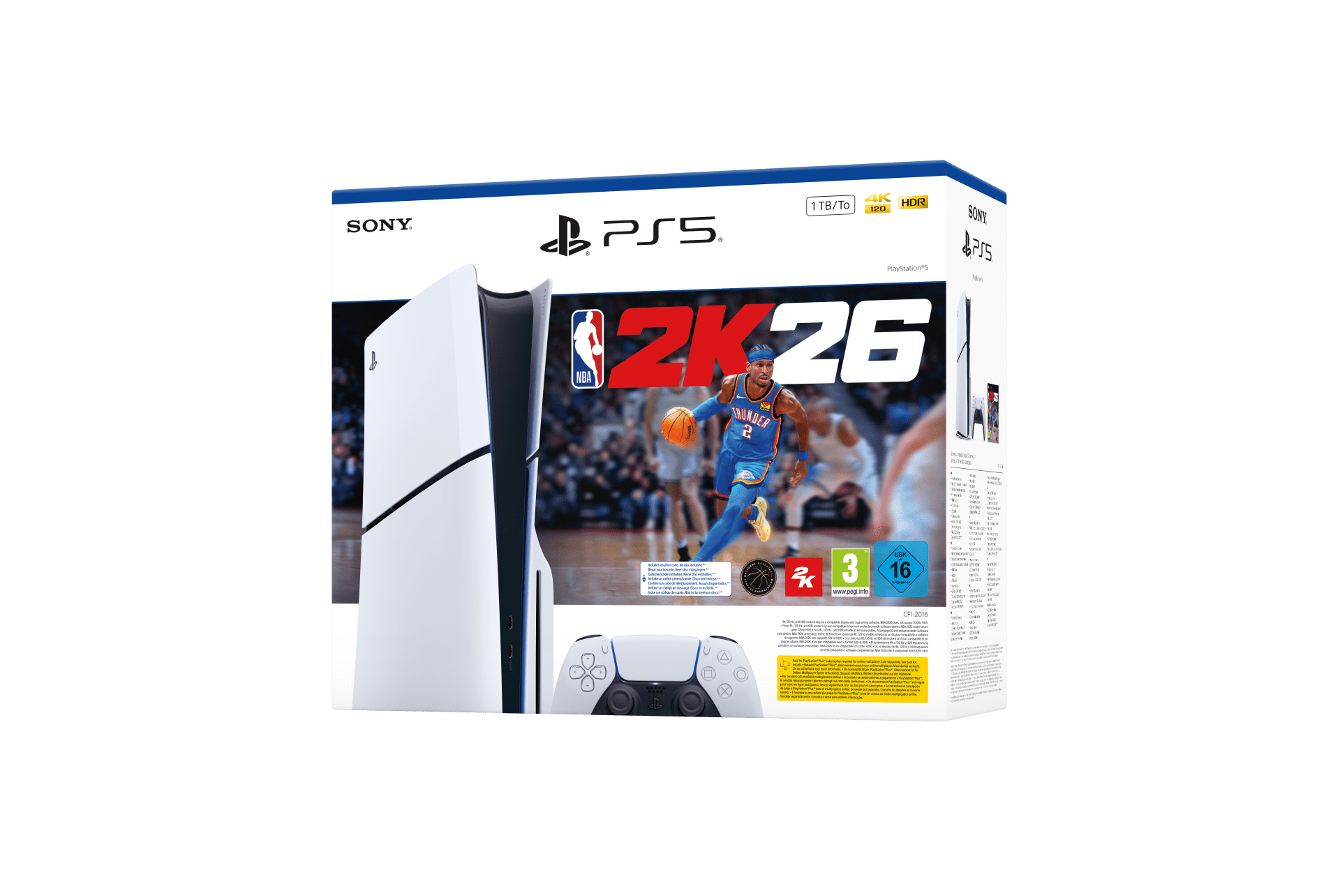 SONY Playstation 5 standard + NBA 2K26 711719020134