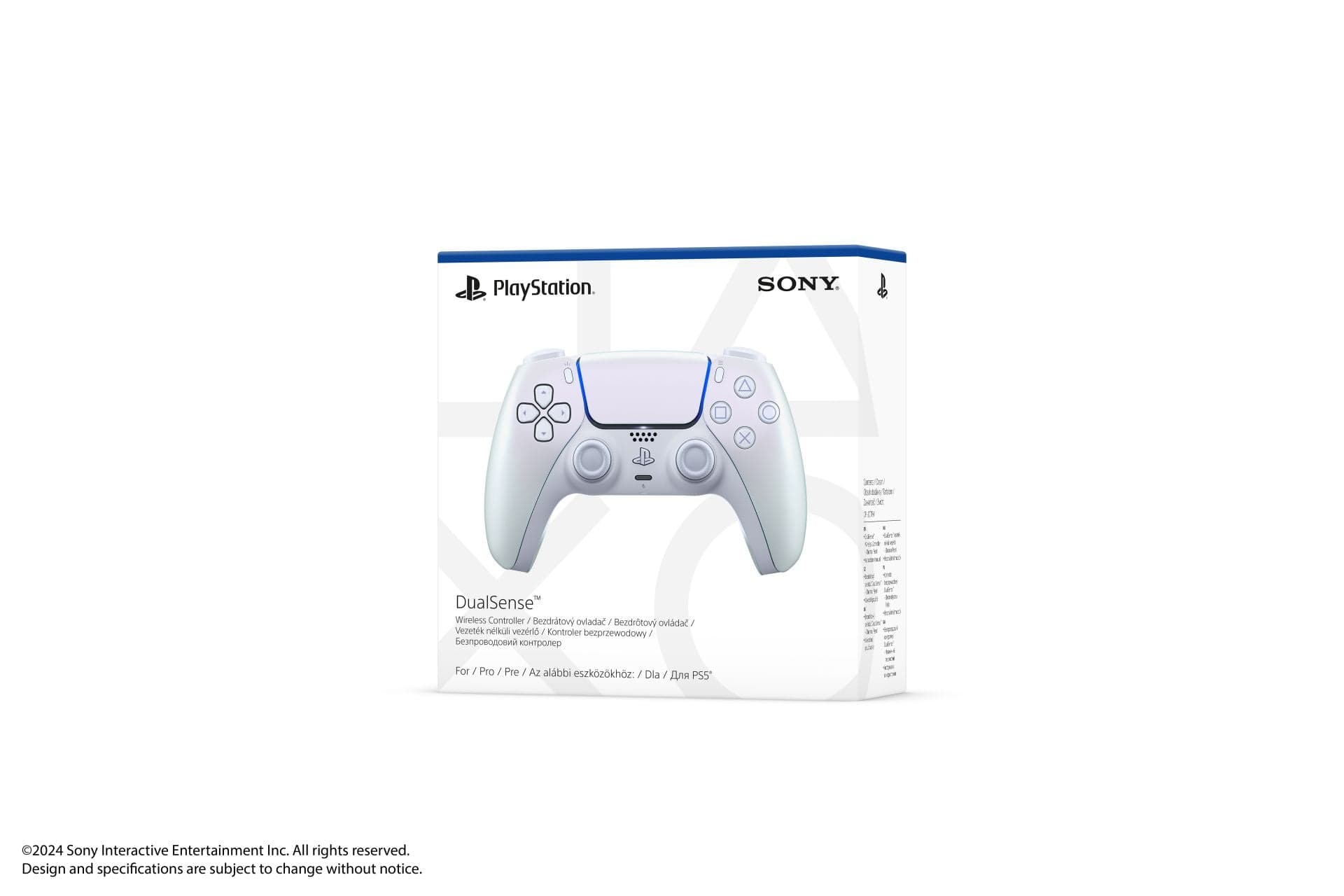 SONY PS5 DualSense brezžični kontroler Chroma Pearl 711719590019