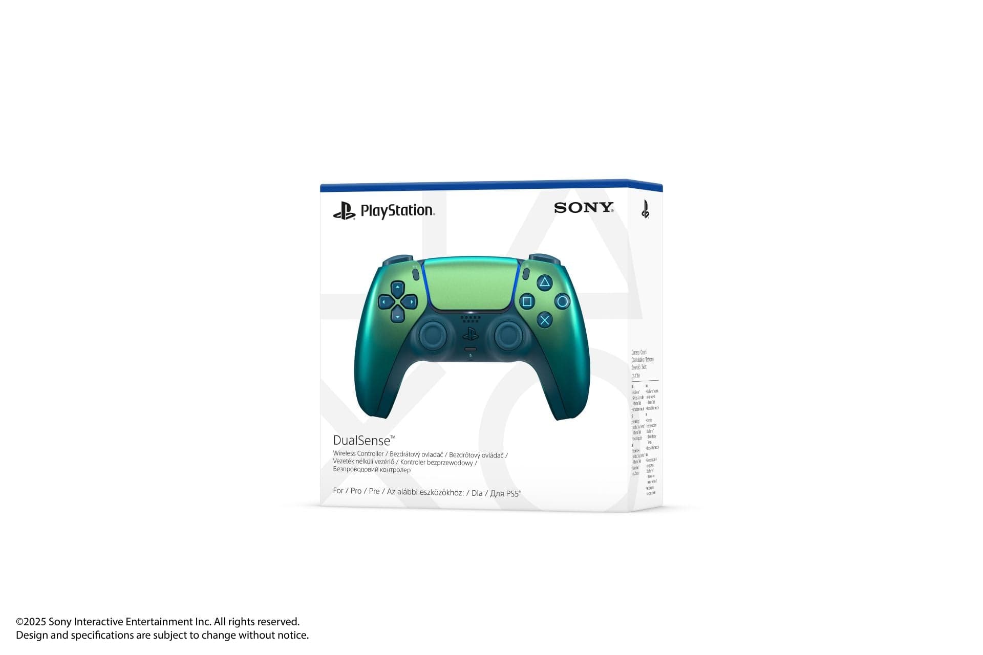 SONY PS5 DualSense chroma teal brezžični kontroler 711719023838