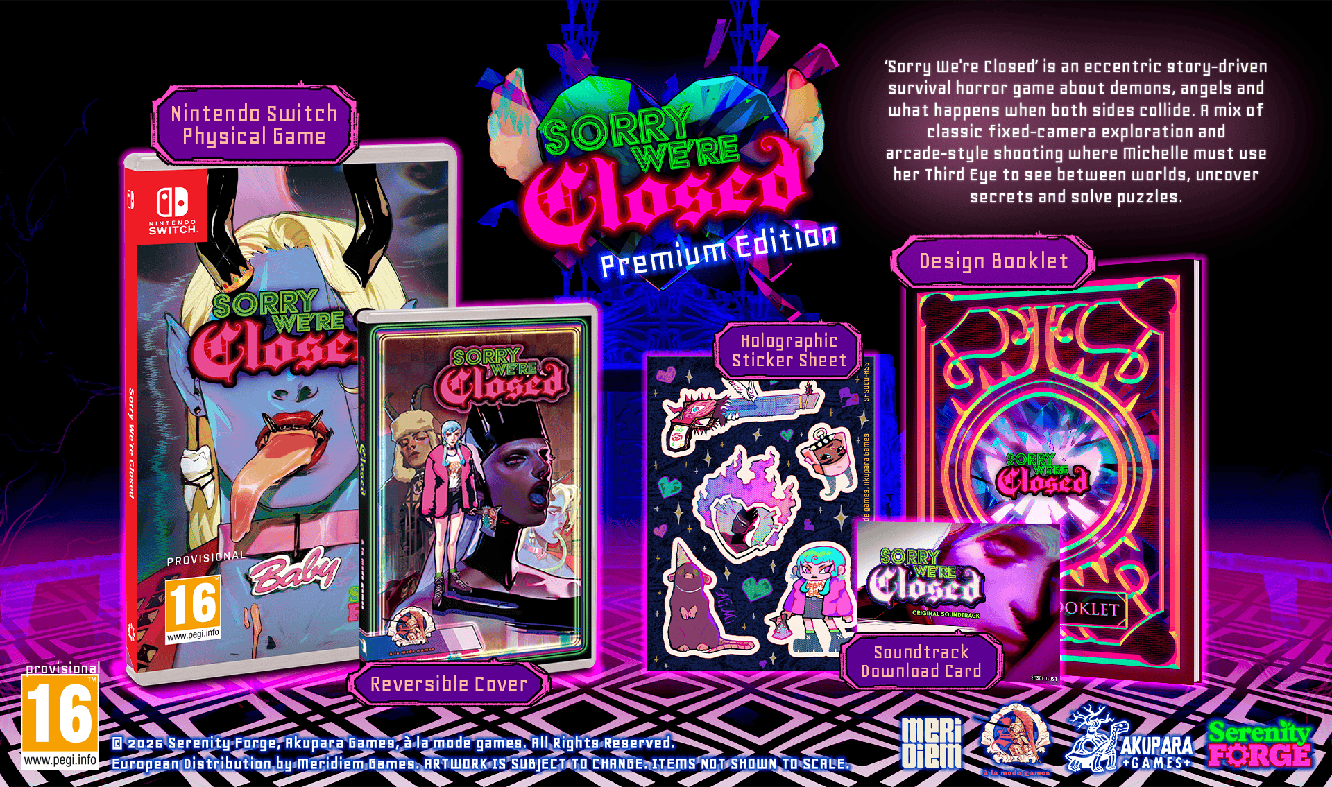 Sorry We're Closed - Premium Edition (Nintendo Switch) 8436622261253