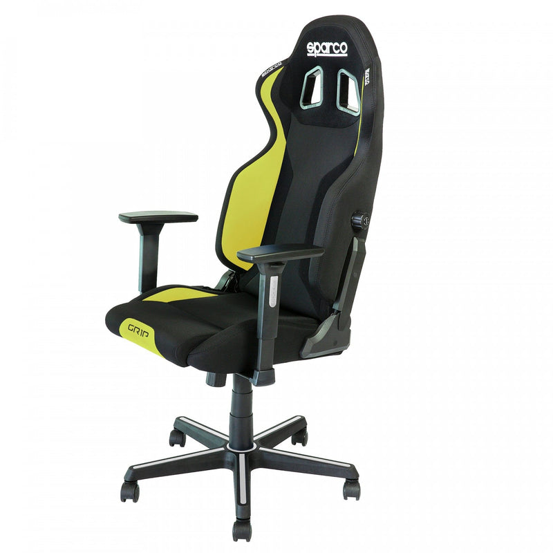 SPARCO GRIP gaming stol črno - rumene barve 8033280310929