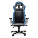 SPARCO ICON gaming stol črno - modre barve 8033280303648