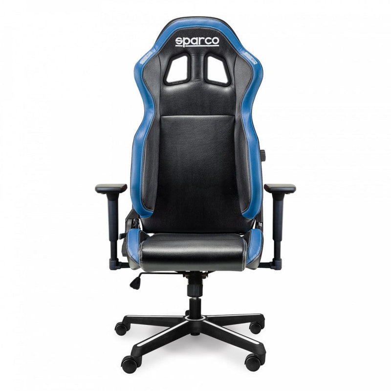 SPARCO ICON gaming stol črno - modre barve 8033280303648