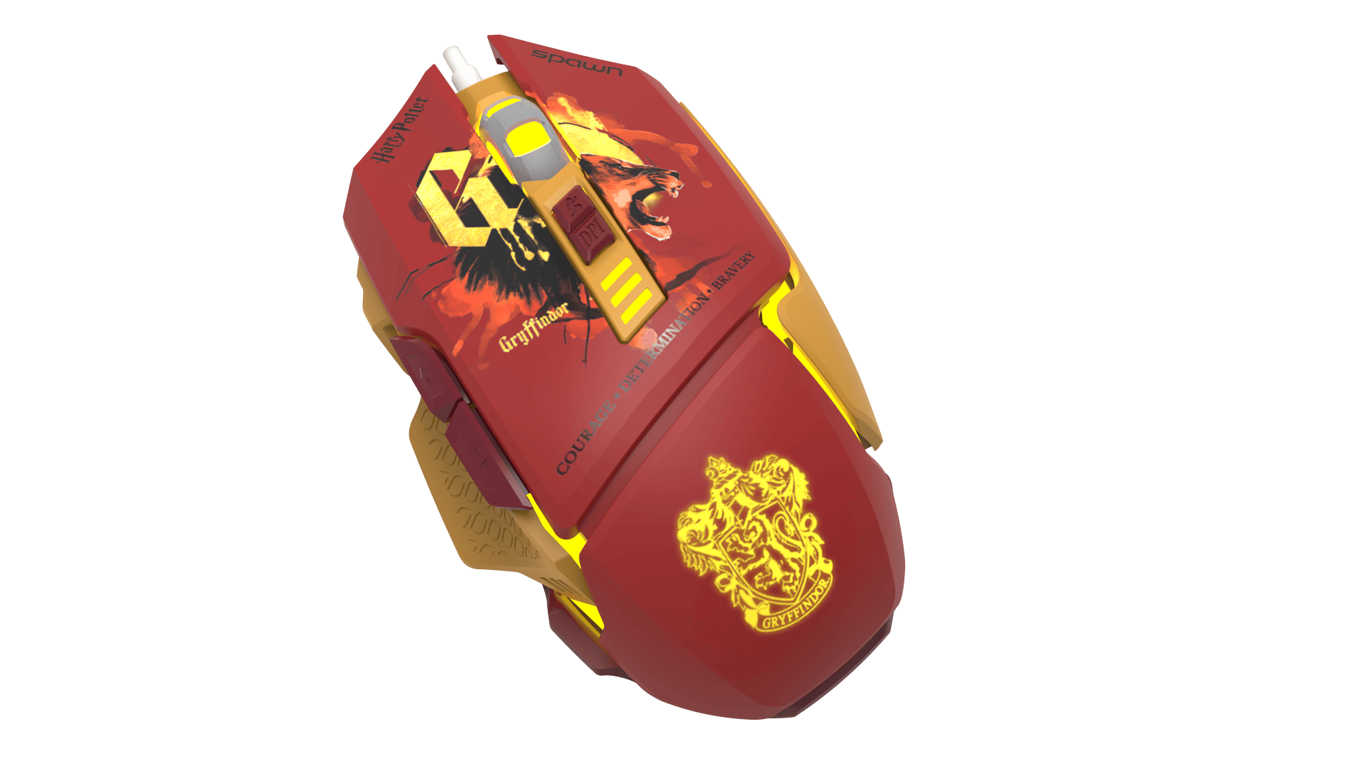 SPAWN GAMING RGB MIŠKA - HARRY POTTER GRYFFINDOR 8605042624829