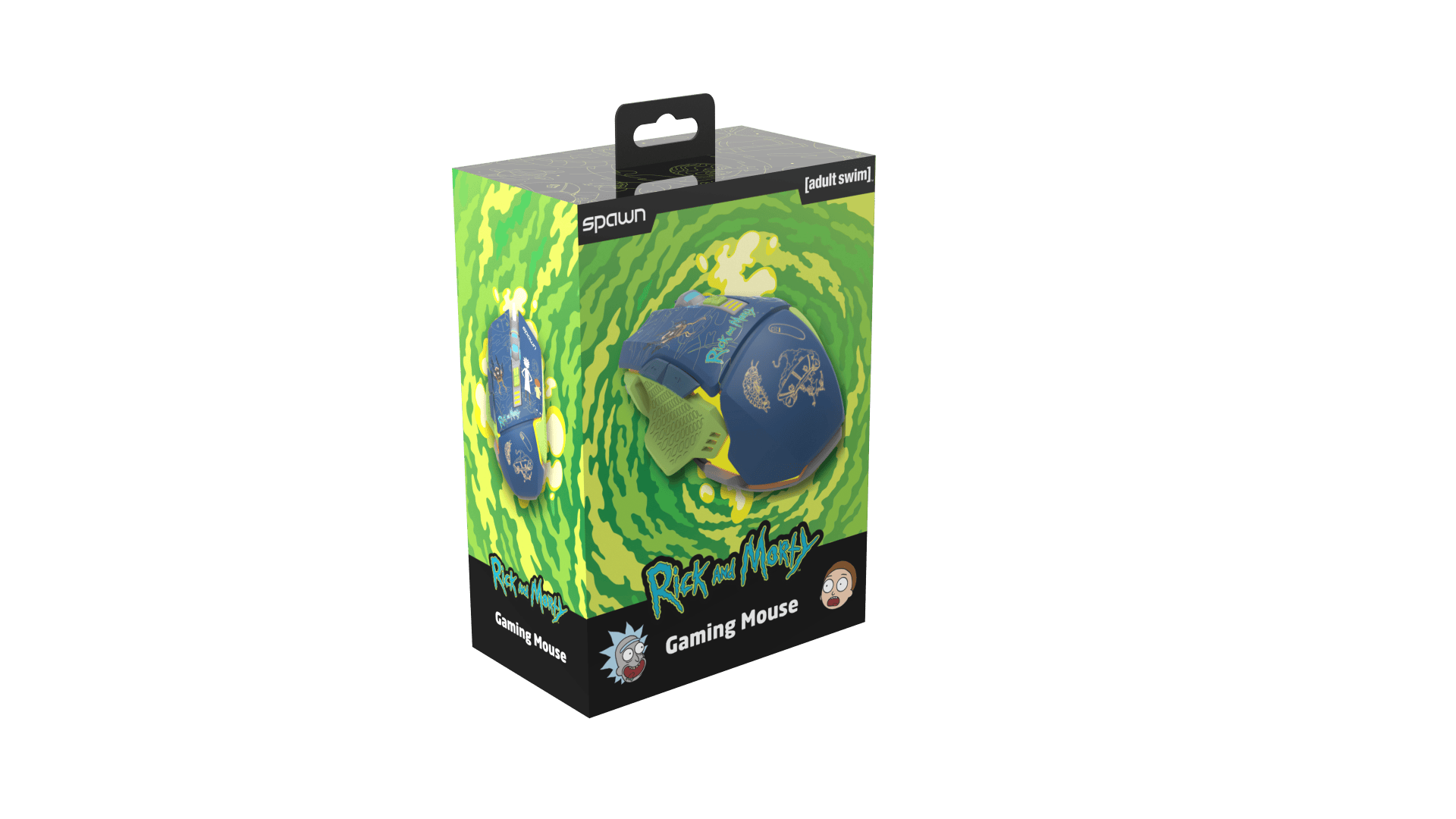 SPAWN GAMING RGB MIŠKA - RICK AND MORTY 8605042624812