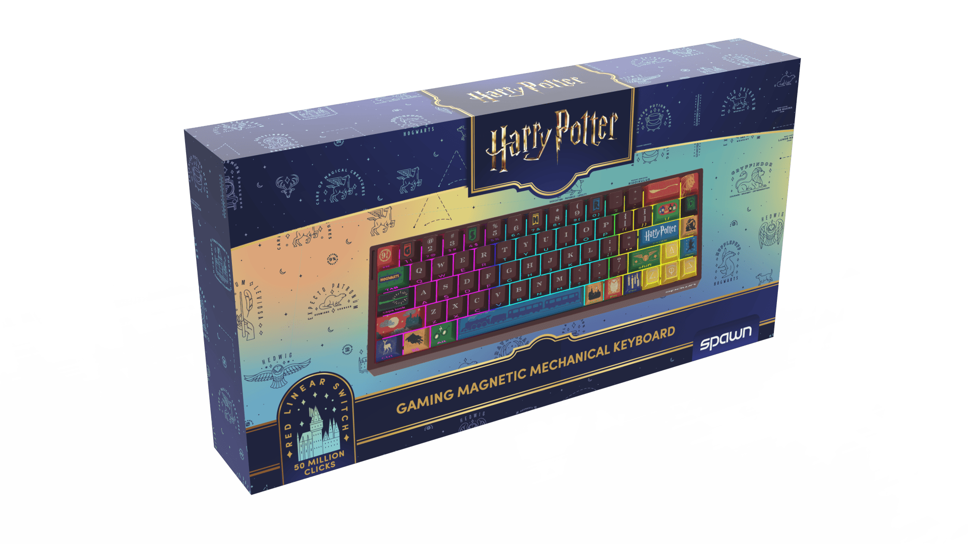 SPAWN MEHANSKA GAMING TIPKOVNICA - HARRY POTTER 8605042625574