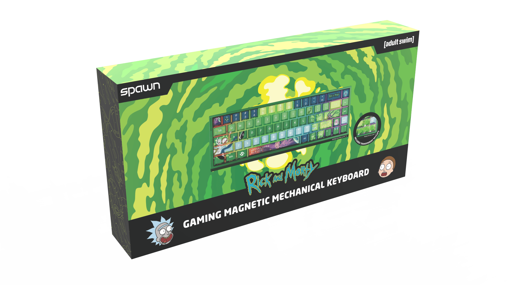 SPAWN MEHANSKA GAMING TIPKOVNICA - RICK AND MORTY 8605042625567
