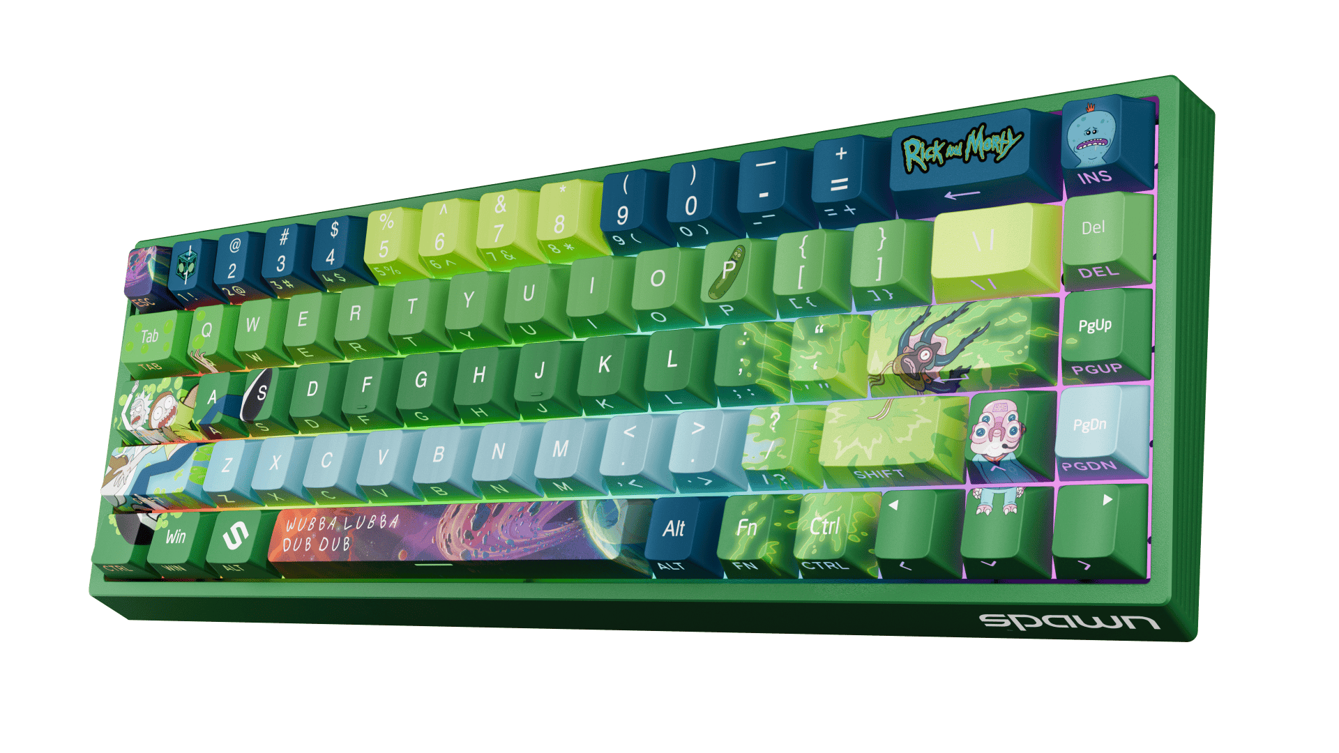 SPAWN MEHANSKA GAMING TIPKOVNICA - RICK AND MORTY 8605042625567