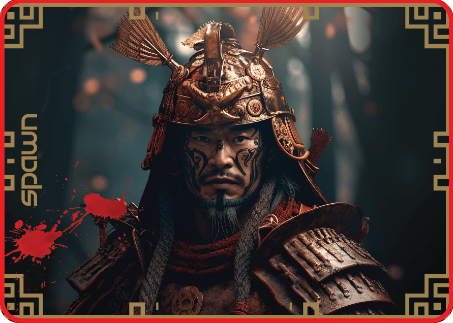 SPAWN SAMURAI podloga za miško - M 8605042624355