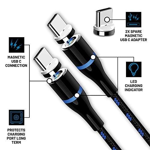STEALTH TWIN MAGNETIC PLAY & CHARGE 2 X 3m KABEL ZA PS5 5055269711612