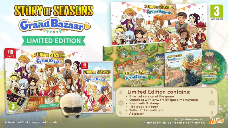 Story Of Seasons: Grand Bazaar - Limited Edition (SWITCH) 5060540772886