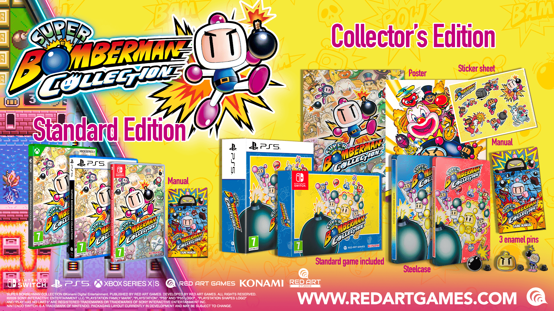 Super Bomberman Collection - Collectors Edition (Playstation 5) 3760328375248