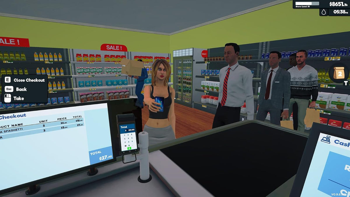 Supermarket Simulator - Fully Stocked Edition (Playstation 5) 5061078711972