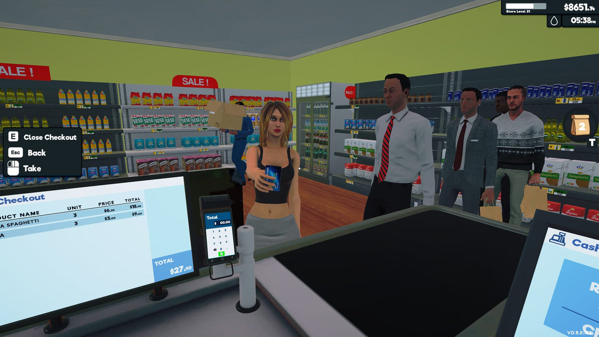 Supermarket Simulator (Nintendo Switch 2) 5061078712030