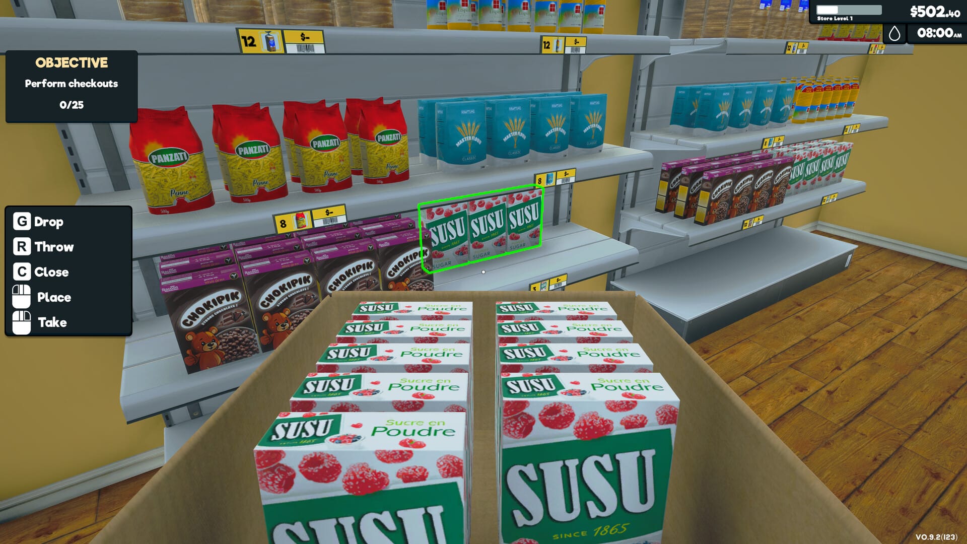 Supermarket Simulator (Nintendo Switch 2) 5061078712030
