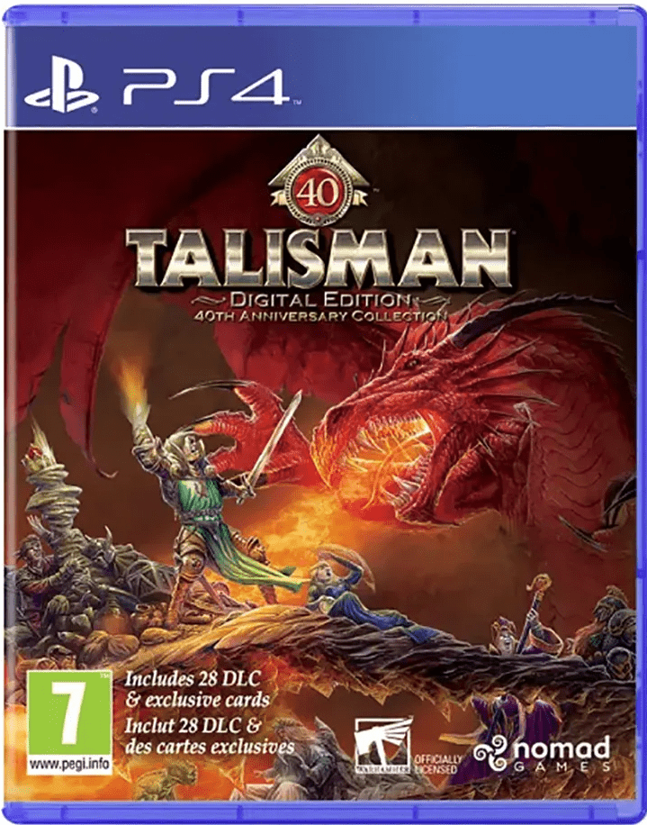 Talisman - 40th Anniversary Edition (Playstation 4) 5055957704629