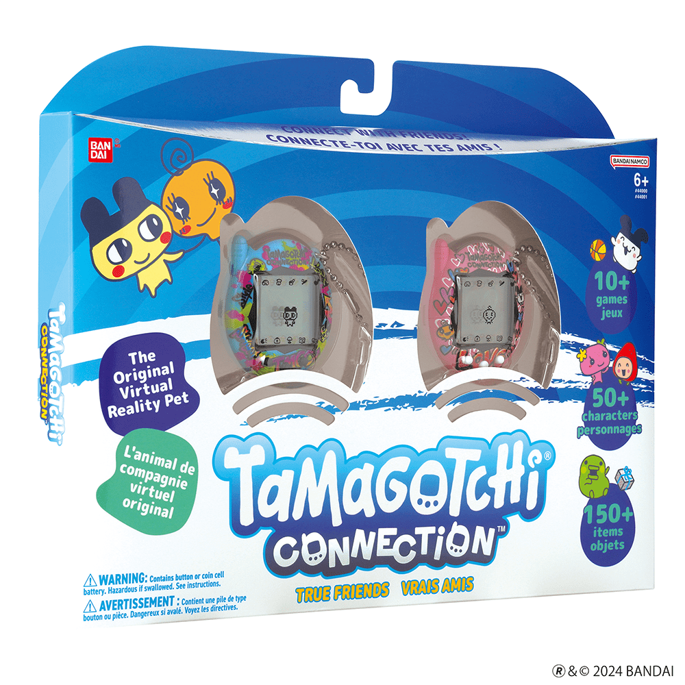 TAMAGOTCHI CONNECTION TRUE FRIENDS - BLUE GRAFFITTI & PINK GRAFFITTI 3296580440016