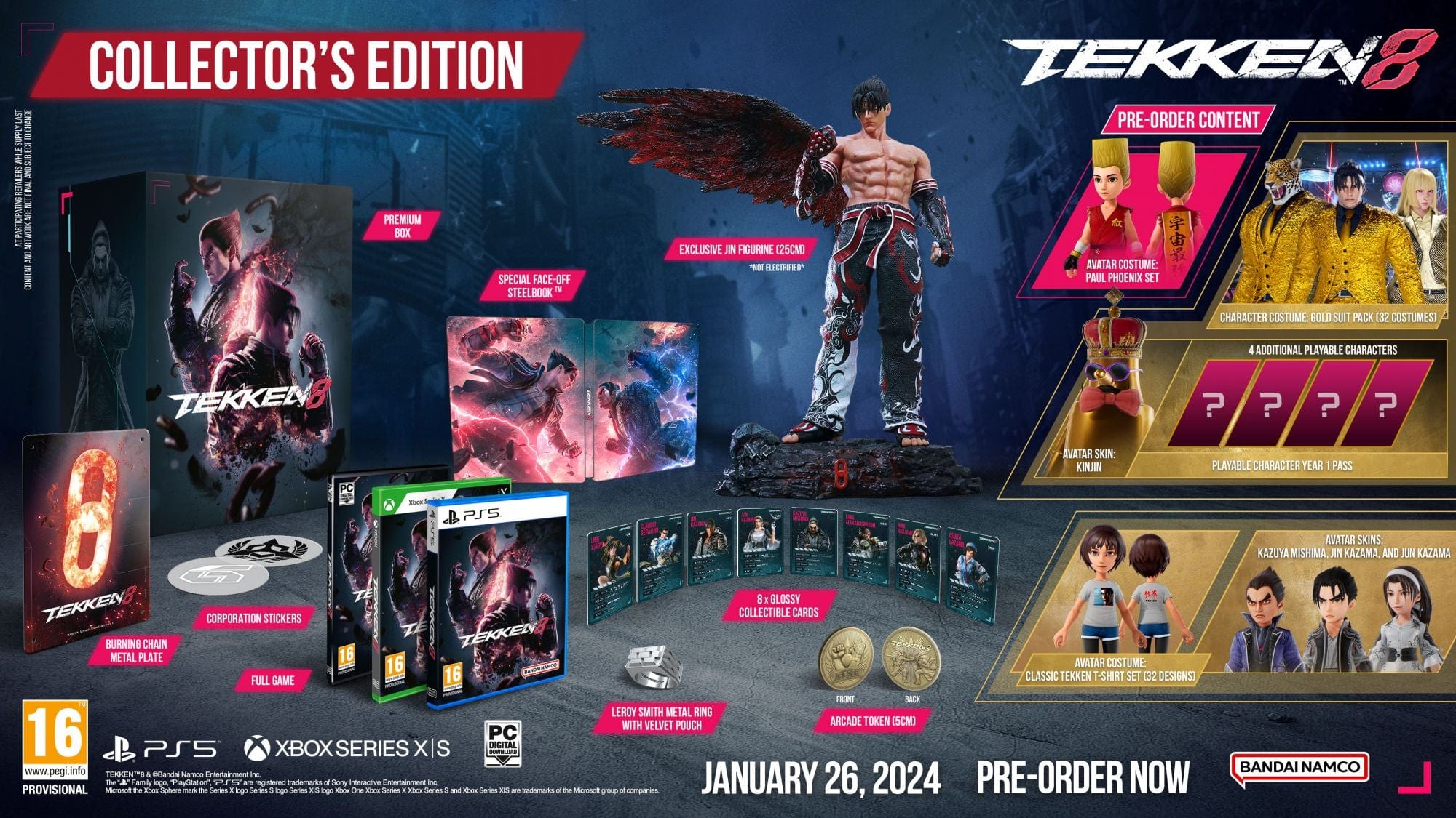 Tekken 8 - Collectors Edition (Xbox Series X) 3391892028591