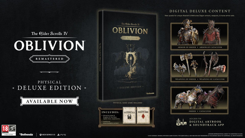 The Elder Scrolls IV: Oblivion Remastered - Deluxe Edition (Xbox Series X) 196388610686