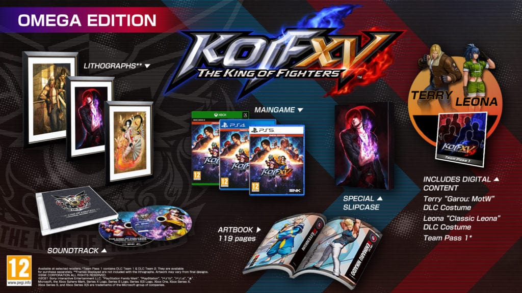 The King of Fighters XV - Omega Edition (Playstation 4) 4020628675523