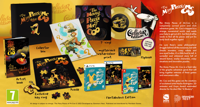 The Many Pieces Of Mr. Coo - Coollector Edition (Nintendo Switch) 8437024411222