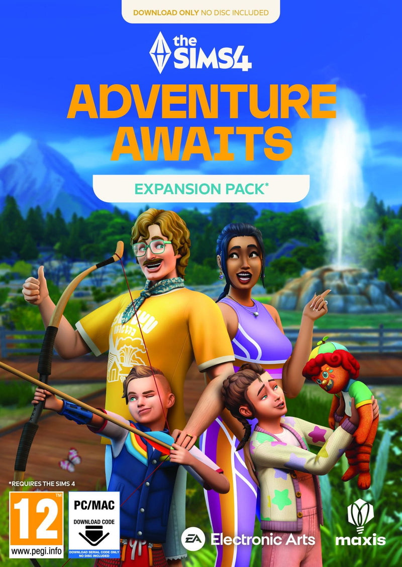 The Sims 4: Adventure Awaits (EP20) (PC) 5030939125258