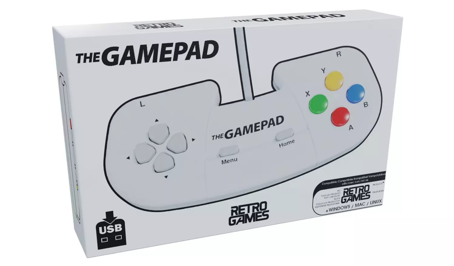 THE SPECTRUM GAMEPAD - bele barve 4020628553791