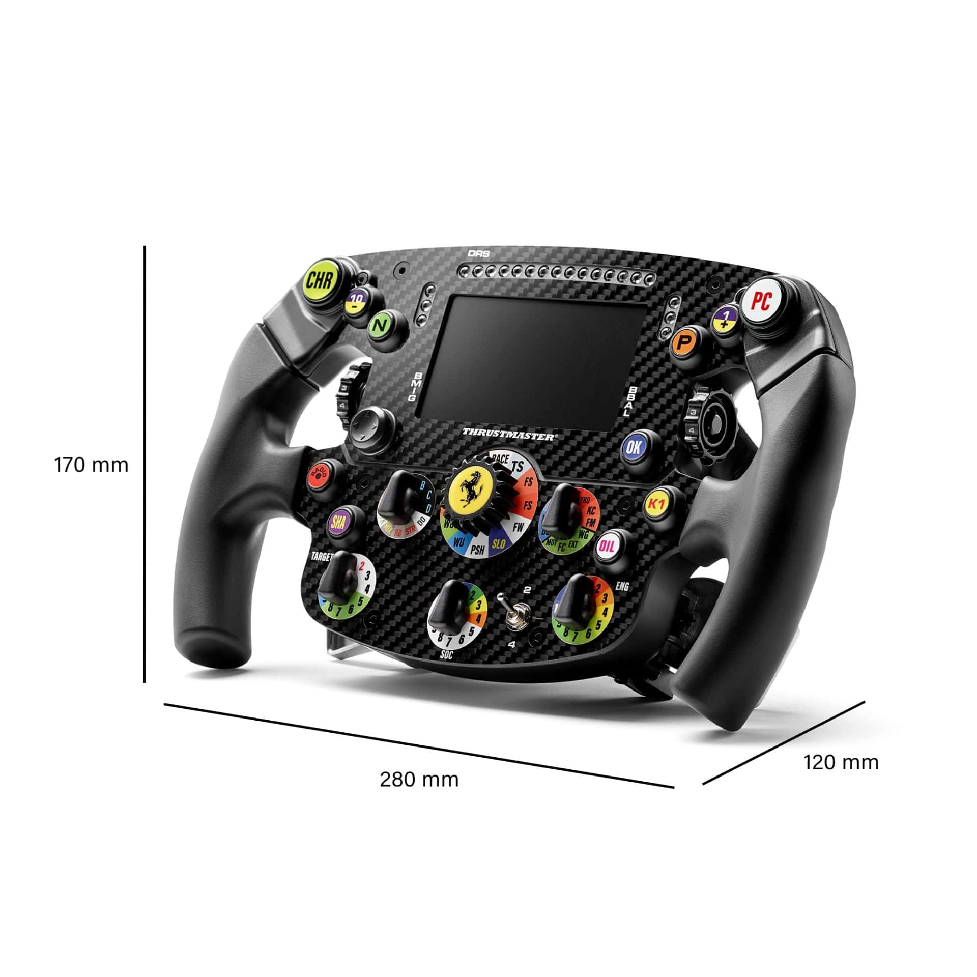 THRUSTMASTER FERRARI SF-25 FORMULA WHEEL ADD-ON REPLICA PS4/PS5/PC DODATEK ZA VOLAN 3362934005436