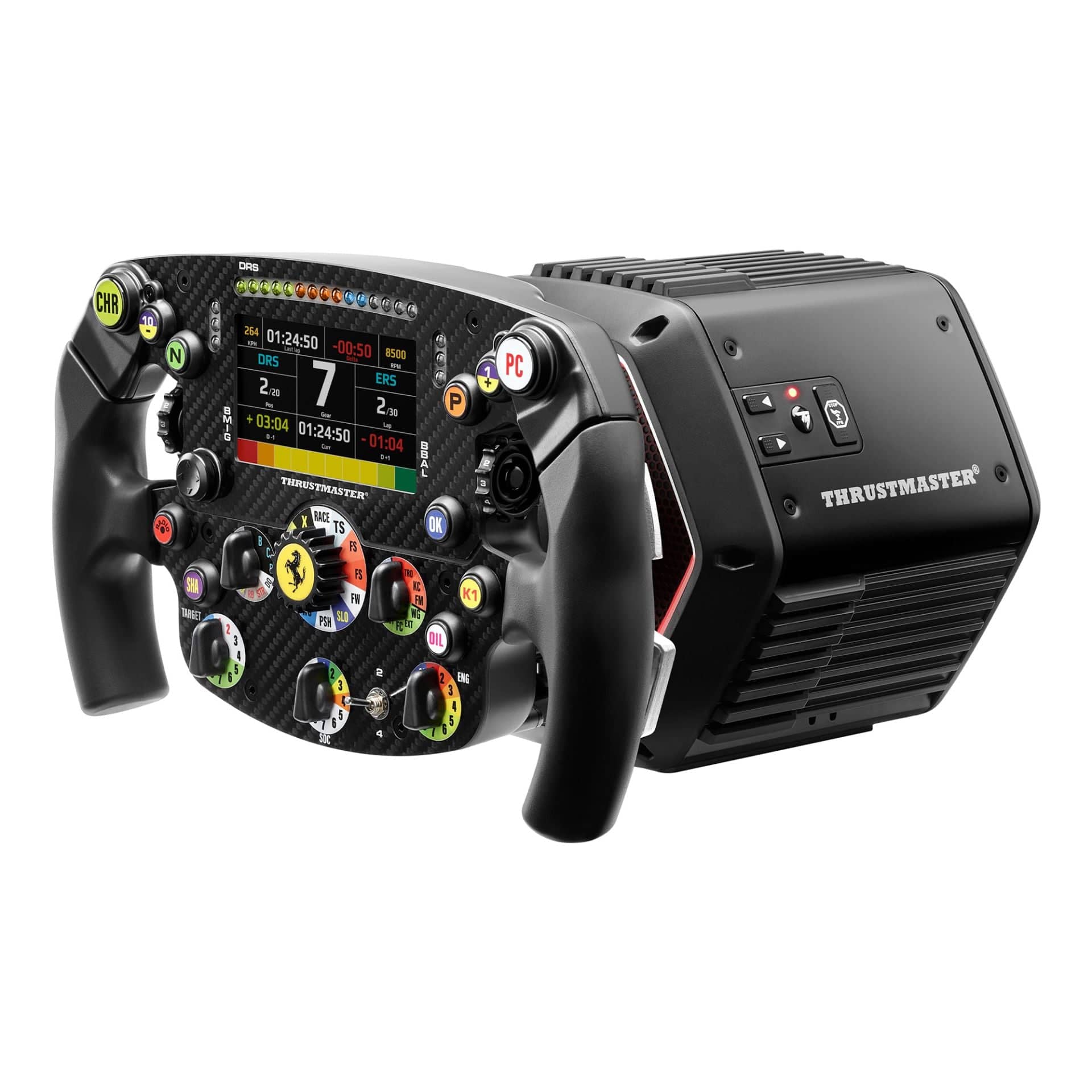 THRUSTMASTER FERRARI SF-25 FORMULA WHEEL ADD-ON REPLICA PS4/PS5/PC DODATEK ZA VOLAN 3362934005436