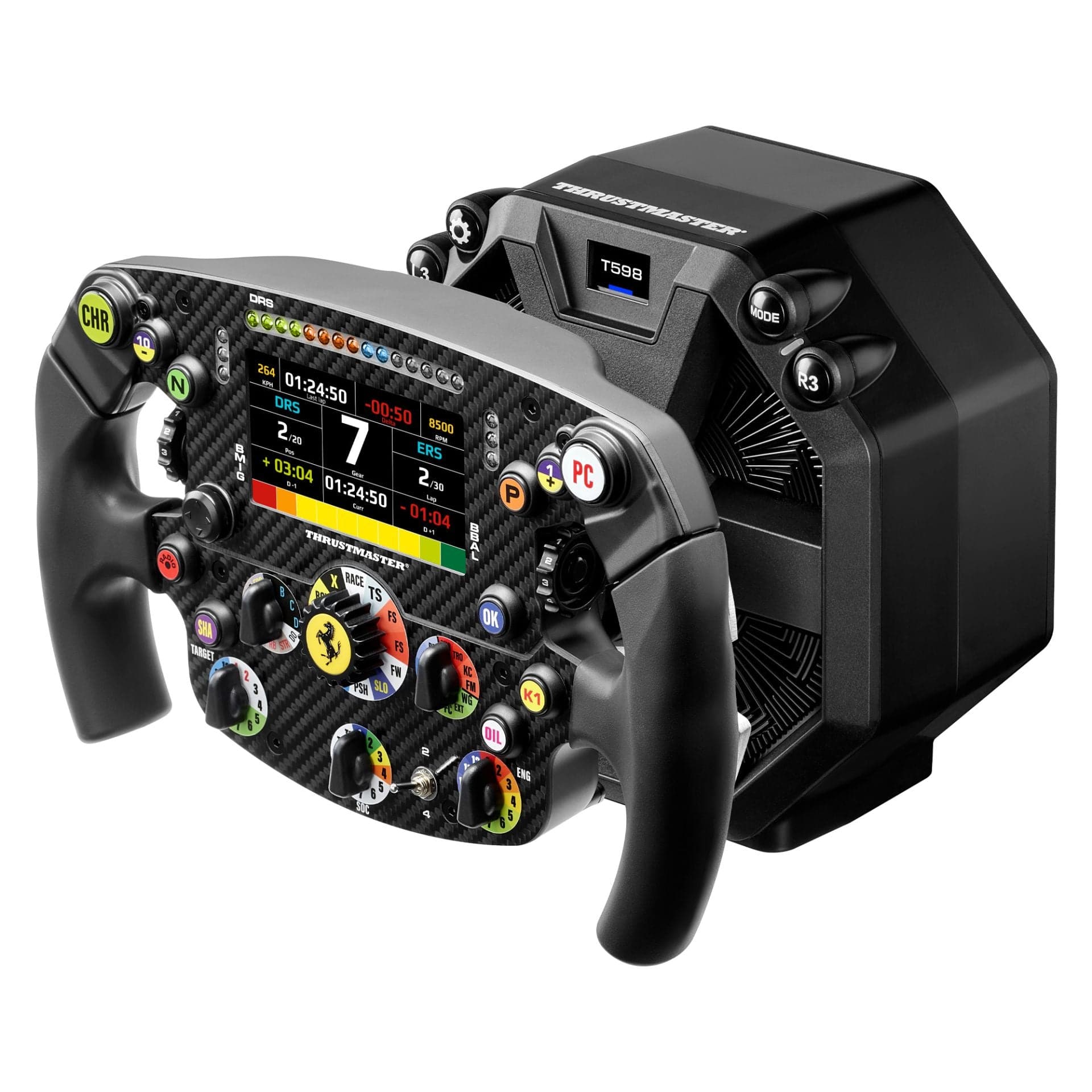 THRUSTMASTER FERRARI SF-25 FORMULA WHEEL ADD-ON REPLICA PS4/PS5/PC DODATEK ZA VOLAN 3362934005436