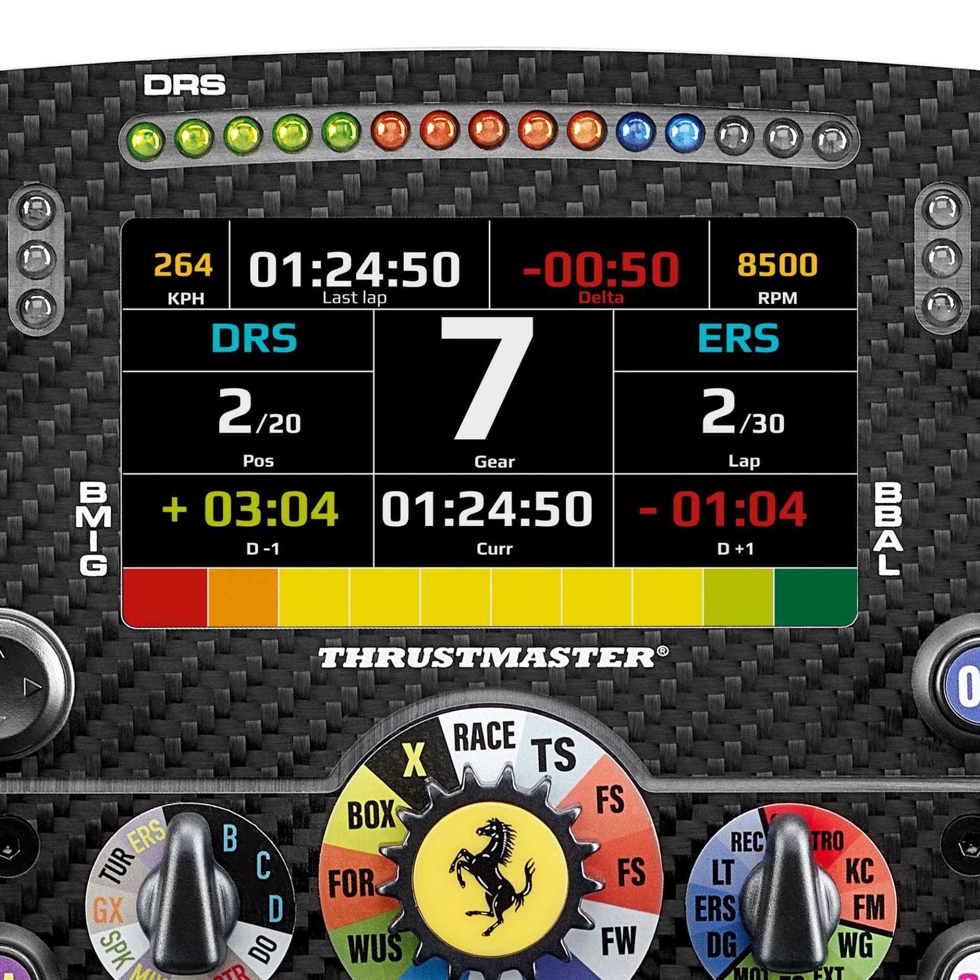 THRUSTMASTER FERRARI SF-25 FORMULA WHEEL ADD-ON REPLICA PS4/PS5/PC DODATEK ZA VOLAN 3362934005436