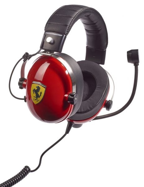 THRUSTMASTER T.RACING SCUDERIA FERRARI GAMING SLUŠALKE-DTS 3362934002701