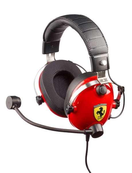 THRUSTMASTER T.RACING SCUDERIA FERRARI GAMING SLUŠALKE-DTS 3362934002701