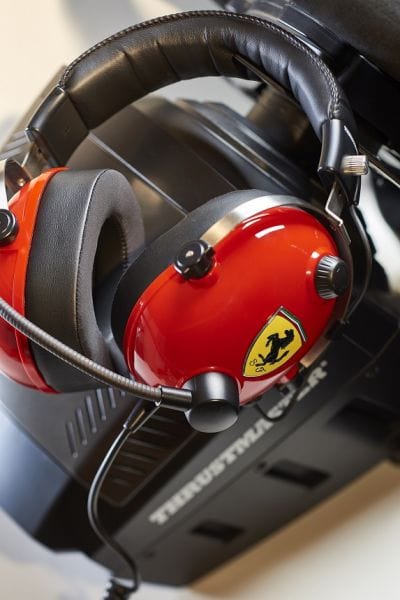 THRUSTMASTER T.RACING SCUDERIA FERRARI GAMING SLUŠALKE-DTS 3362934002701