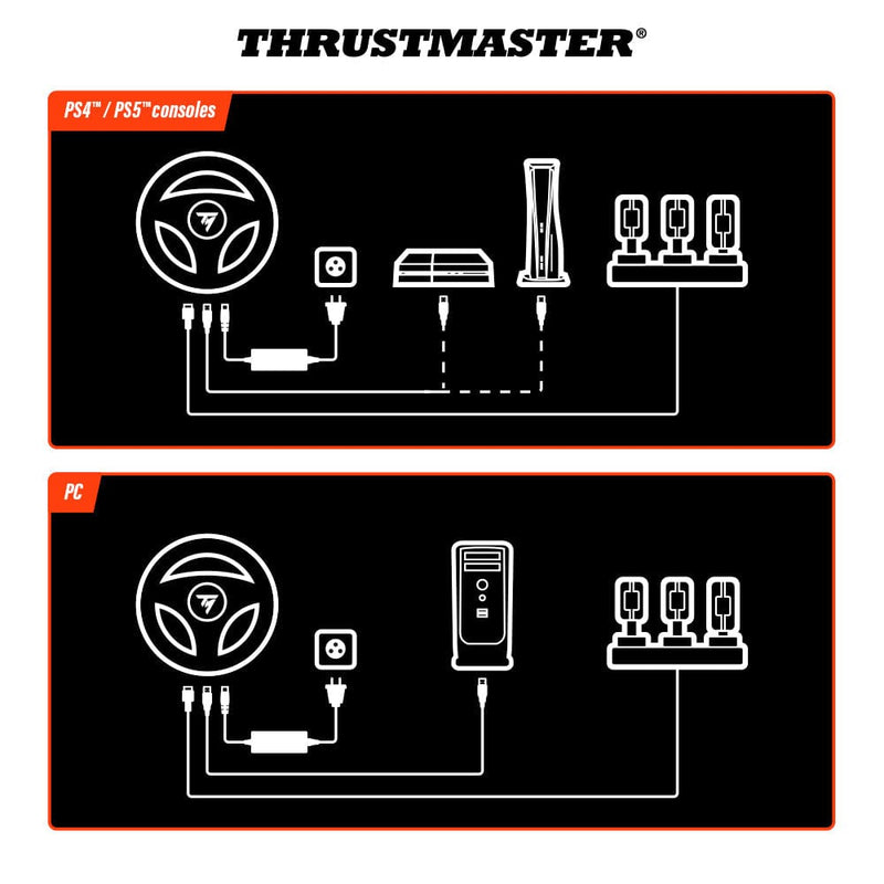THRUSTMASTER T248-R RACING WHEEL PC/PS5/PS4 DIRKALNI VOLAN 3362934112554