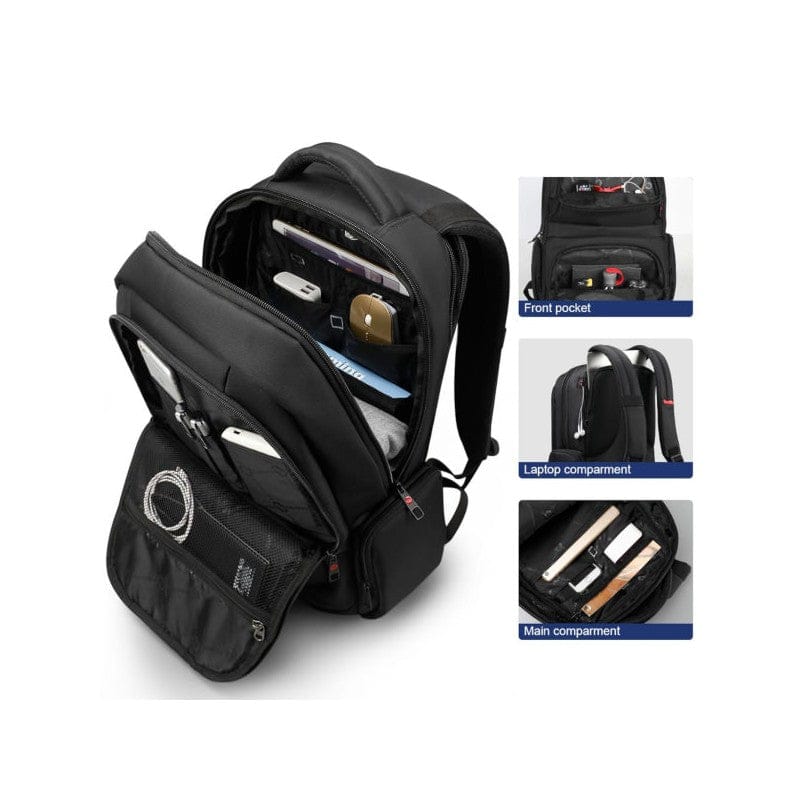 TIGERNU TITAN NAHRBTNIK ZA PRENOSNI RAČUNALNIK 15.6" ČRN 6928112302543