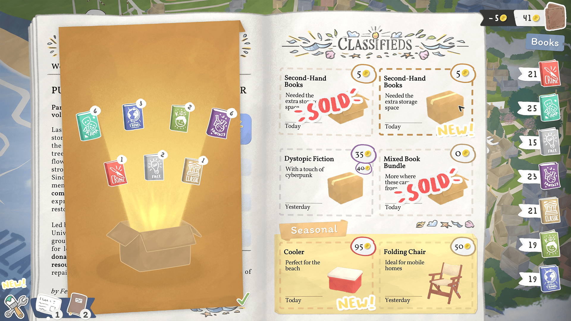 Tiny Bookshop (Nintendo Switch) 5061078711118